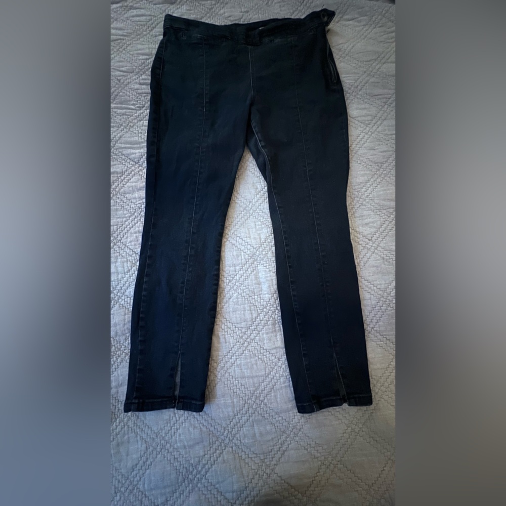 Pilcro and the Letterpress Dark Blue Skinny Jeans